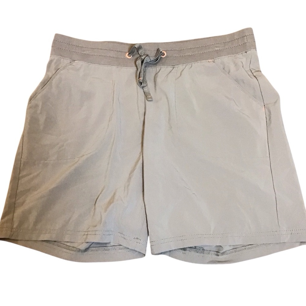 Lee Active Performance Women’s Shorts Size 10 Medium Beige Drawstring Pockets